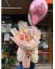 Balonlu sofft bouquet